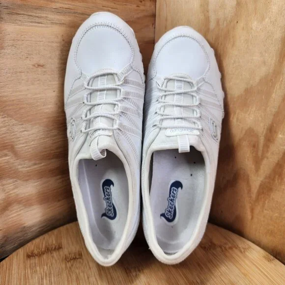 Skechers Womens Bikers Dream Come True Hands Free Slip In Sneakers - Picture 6 of 9